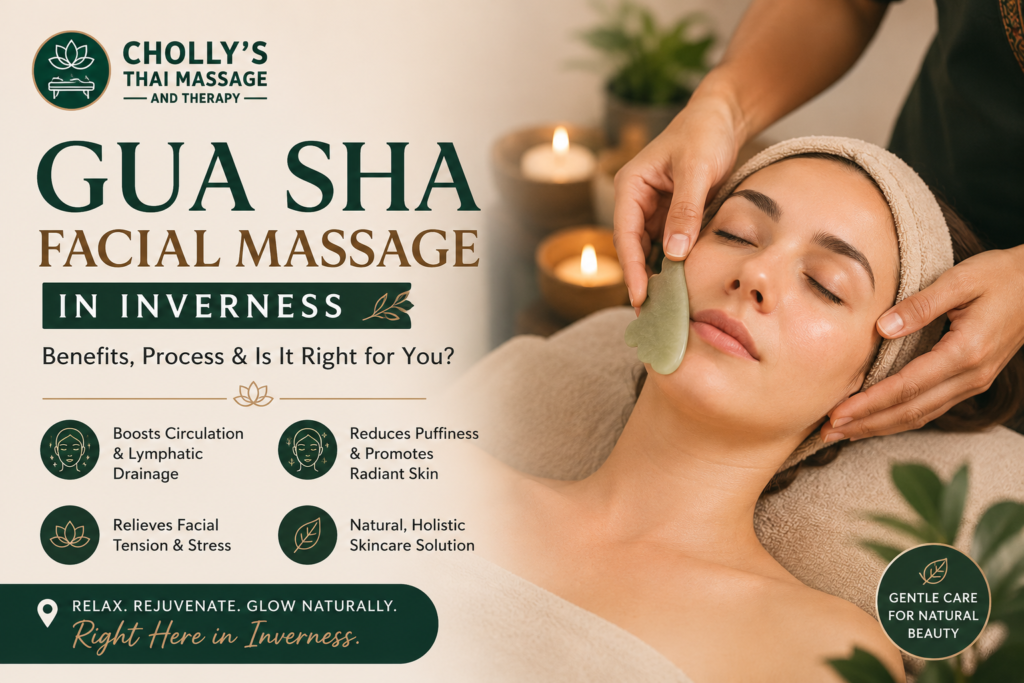 Gua Sha Facial Massage in Inverness - Cholly's Thai Massage & Therapy