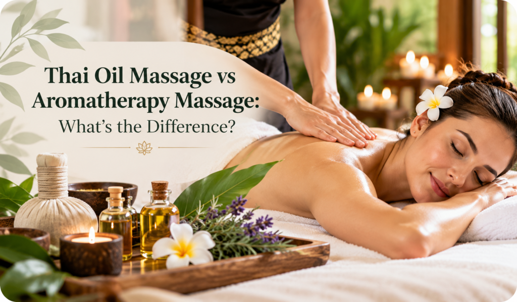 Thai Oil Massage vs Aromatherapy Massage