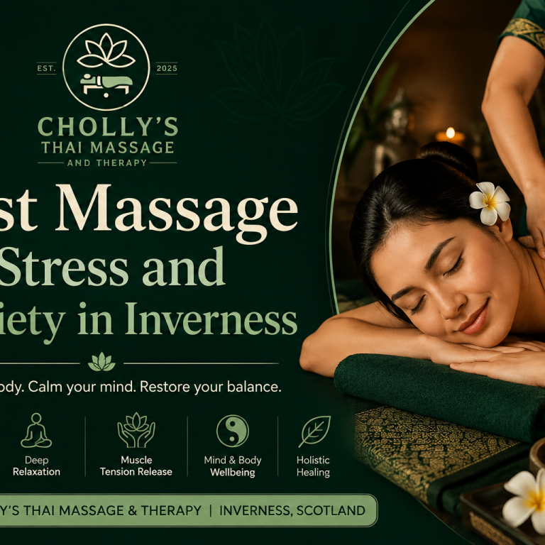 Best Massage for Stress and Anxiety in Inverness